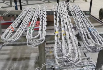 Various kind of Preformed dead end guy grip /insulator tie