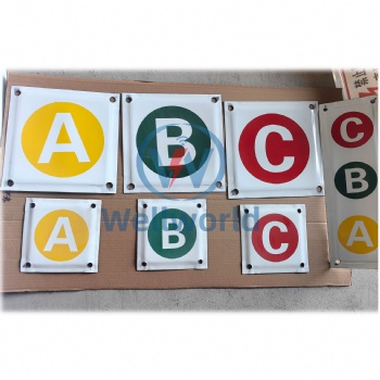 Outdoor Warning Metal Sign Aluminum Danger Plate